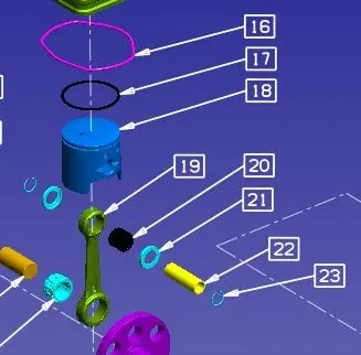 Crankcase/Cylinder o-ring (Viton)