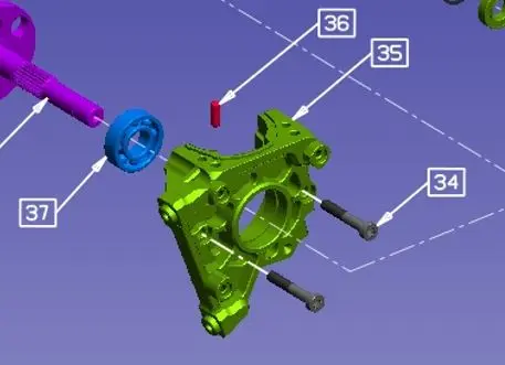 Socket screw (short head) M5X30