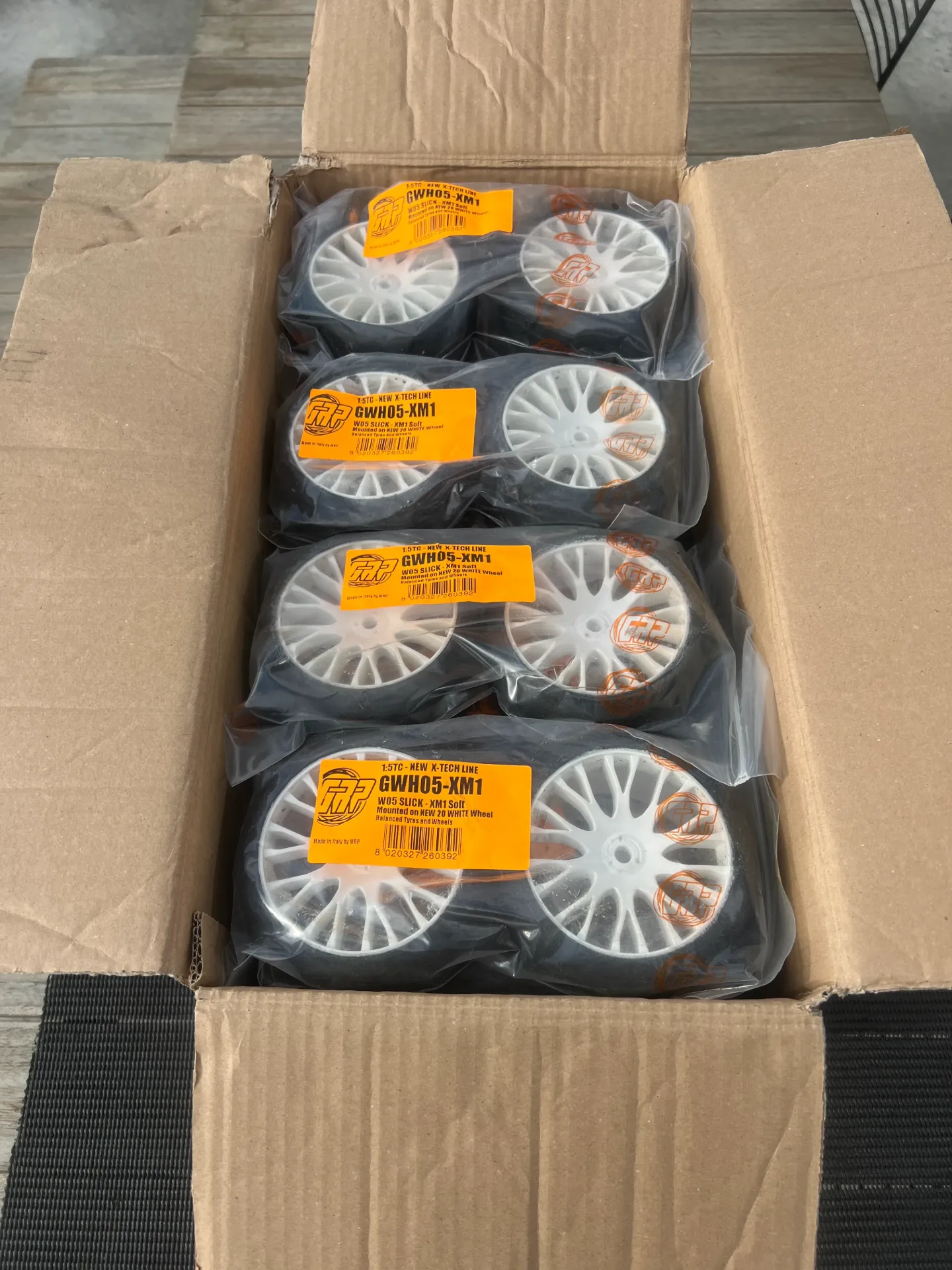 GRP Tyres XM1 Slick - Box (10min used)