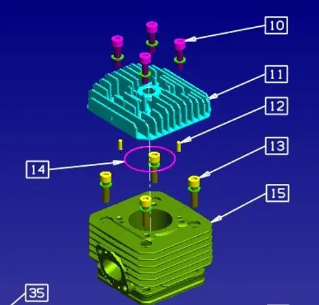 [2024-14] Head o-ring ( Viton )