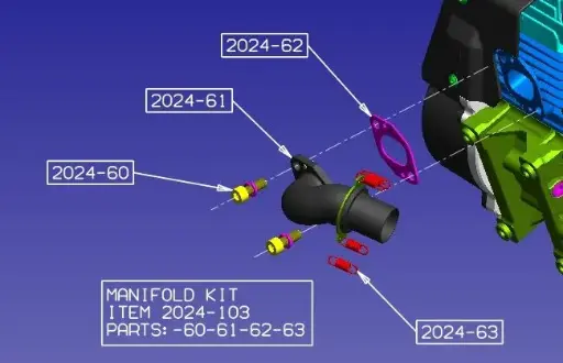 [2024-62] Manifold gasket